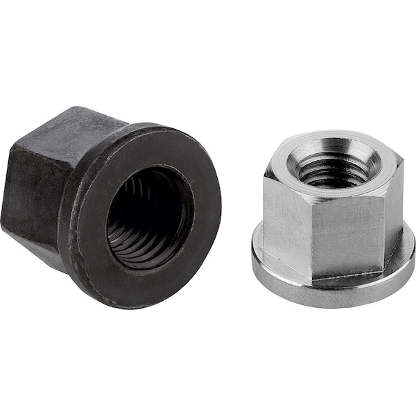 Hex Nut, M20, Stainless Steel, Not Graded, Bright Zinc Plated